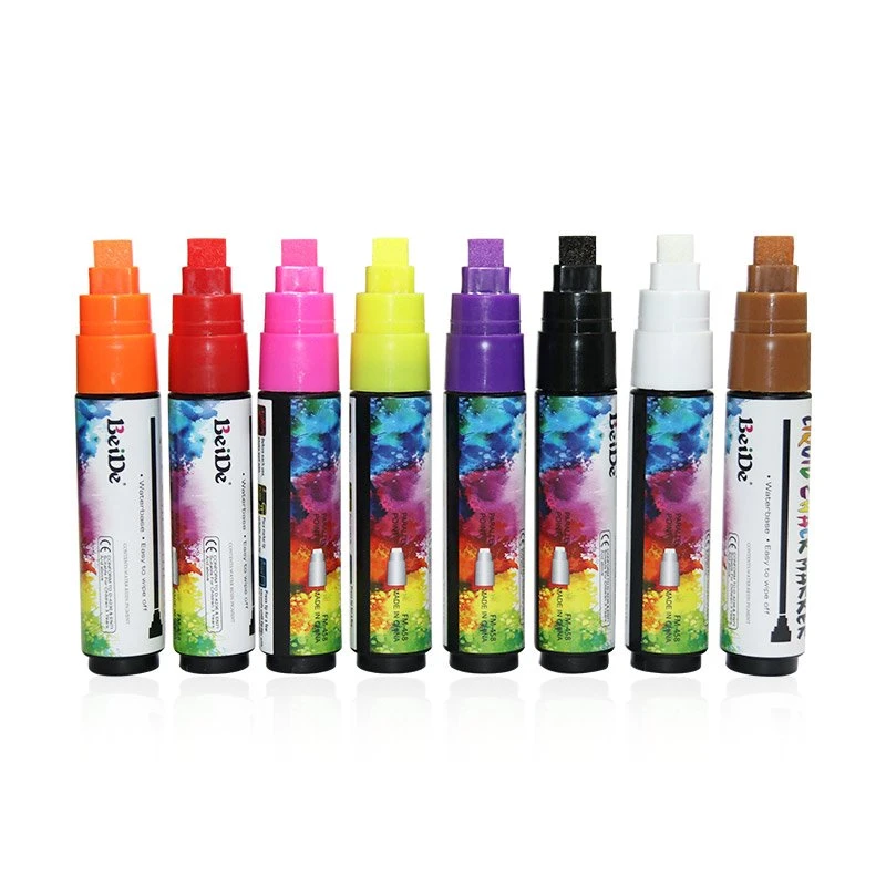 Sıvı Tebeşir Kuru Silme İşaretleyicileri